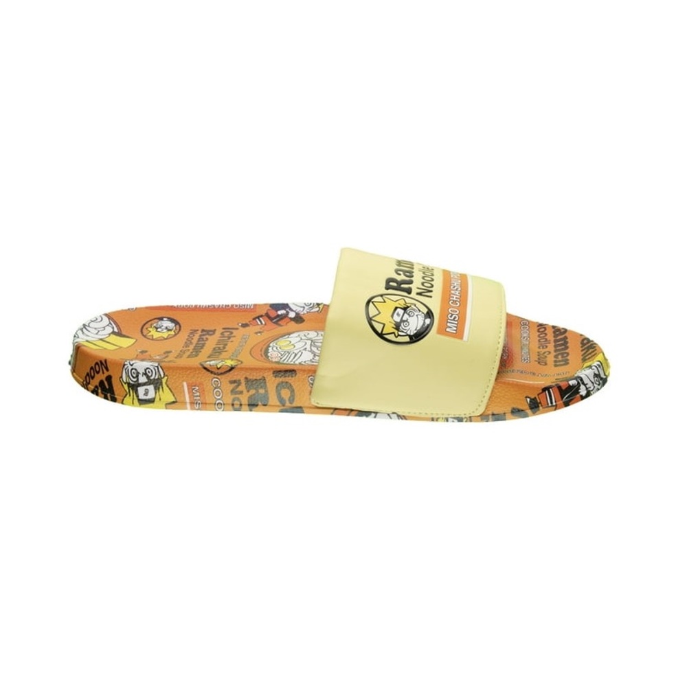 Naruto Men's Slide Sandals Ramen Noodle Soup Size 7 NEW - Picture 8 of 9